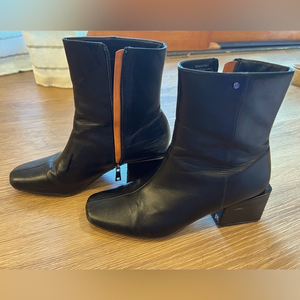 Black booties